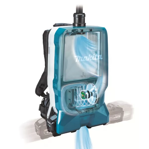 Aku vysavač zádový Makita VC012GZ01 40V XGT