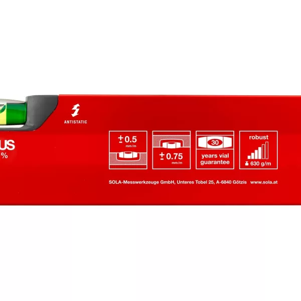 Vodováha 500mm alu profilová BIG X Sola