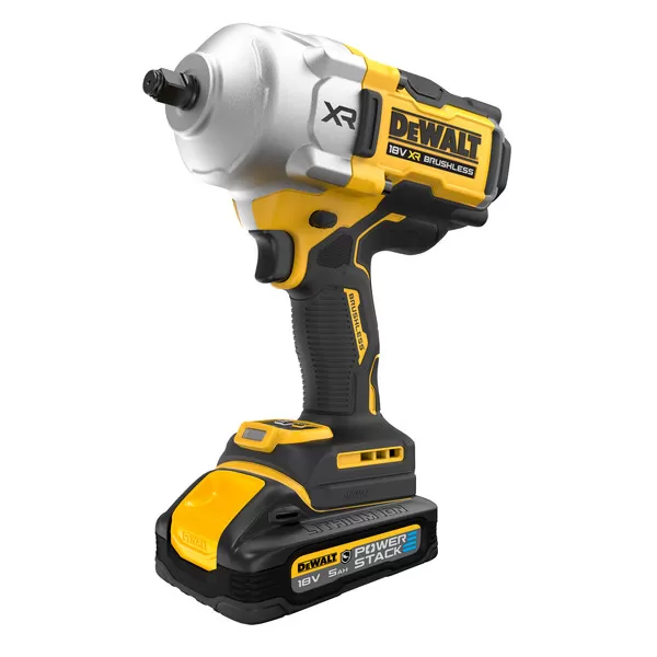 Aku rázový utahovák DeWalt DCF961H2G 18V 1/2" 2 x aku POWERSTACK třídy G 5.0 Ah