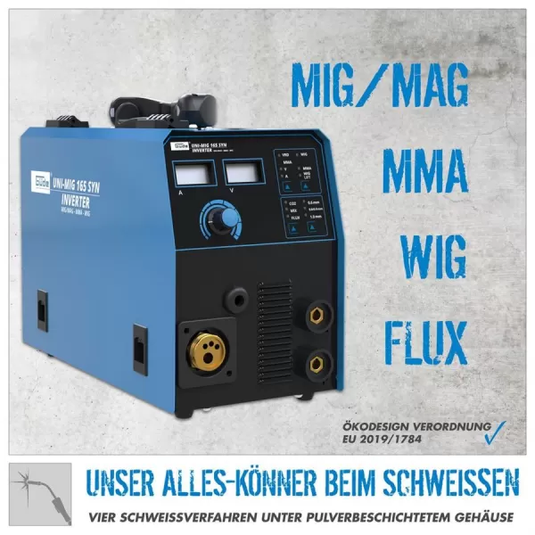 Svářečka univerzální Güde UNI-MIG 165 SYN