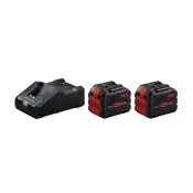 Startovací sada Bosch Starter Set 2x18V/12.0+nabíječka 18V-160C