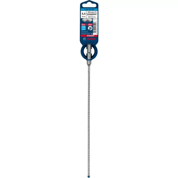 Vrták SDS plus 5,5x250x315 EXPERT SDS plus-7X, Bosch 2608900069