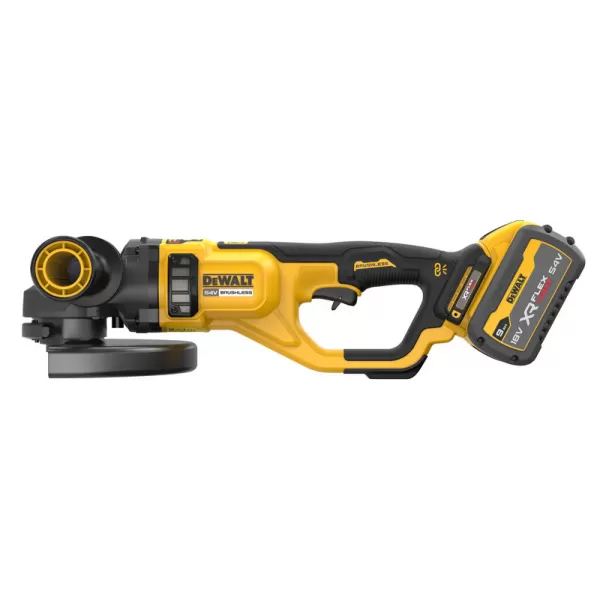Aku úhlová bruska DeWalt DCG460X2, 54V, XR FLEXVOLT, 230mm, 2x9,0Ah
