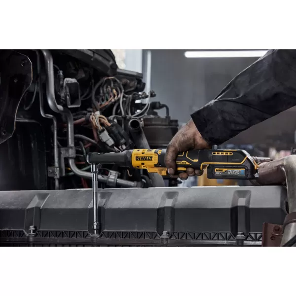 Aku ráčna DeWalt DCF510N 18V s 3/8’’+ 1/2” s čtvercovou výměnnou hlavou