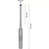 Vrták SDS plus 5x50x115 EXPERT SDS plus-7X, Bosch /10ks/ 2608900157