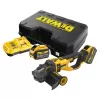 Aku úhlová bruska DeWalt DCG460N 54 V XR FLEXVOLT 230mm s akumulátory a kufrem