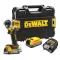 Aku rázový utahovák DeWalt DCF860E2T POWERSTACK, 18V, 2x1,7Ah, kufr