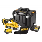 Aku pásová bruska DeWalt DCW220P2 18 V s kufrem a bateriemi