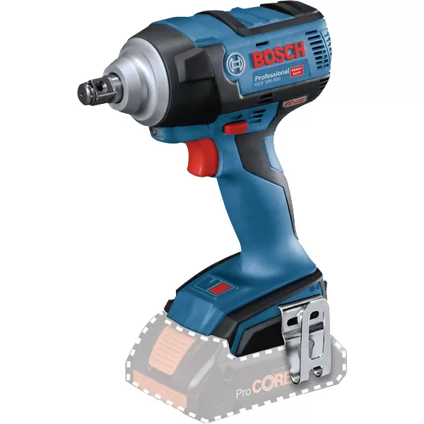 Aku rázový utahovák  Bosch GDS 18V-300 Professional solo