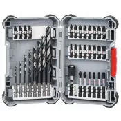 Sada vrtáků a bitů 35ks Pick&Clic – Impact Control Bosch