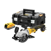 Aku okružní pila na kov Dewalt DCS571E1T, POWERSTACK 115mm, 18V