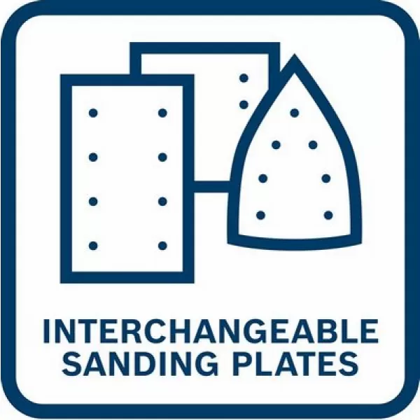 Aku vibrační bruska GSS 12V-13 Bosch + příslušenství