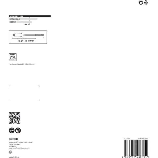 Sada vrtáků na dřevo 12-32,sada 8ks EXPERT Self Cut Speed Bosch