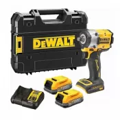 Aku rázový utahovák 18V 2x1,7Ah DeWALT POWERSTACK DCF921E2T