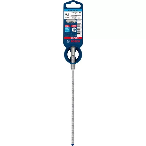 Vrták SDS plus 5,5x150x215 EXPERT SDS plus-7X, Bosch 2608900067