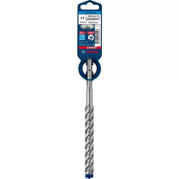 Vrták SDS plus 17x150x215 EXPERT SDS plus-7X, Bosch 2608900136