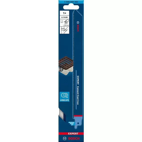 Pilový list S 1750 RD EXPERT Cement Cast Iron Bosch /bal.1ks/ Bosch