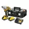 Aku rázový utahovák DeWalt DCF961H2T  2x18V/5,0 Ah, 1/2" v kufru