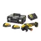 Úhlová bruska Dewalt bezuhlíková DCG405H2T 125mm POWERSTACK 18 V 2 x 5.0Ah