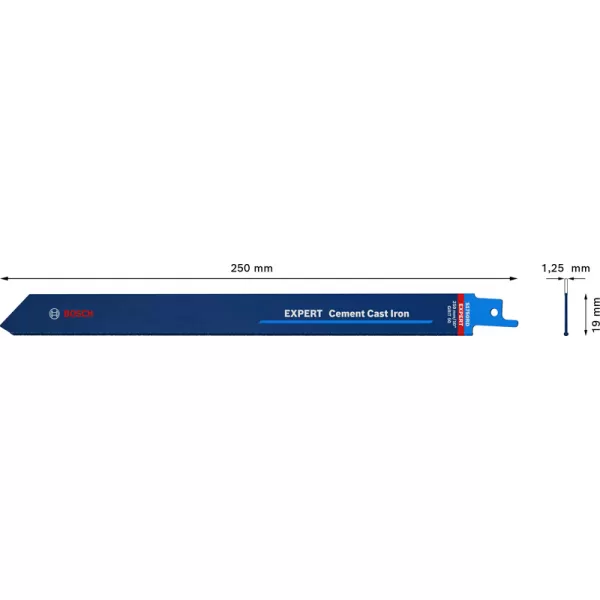 Pilový list S 1750 RD EXPERT Cement Cast Iron Bosch /bal.1ks/ Bosch