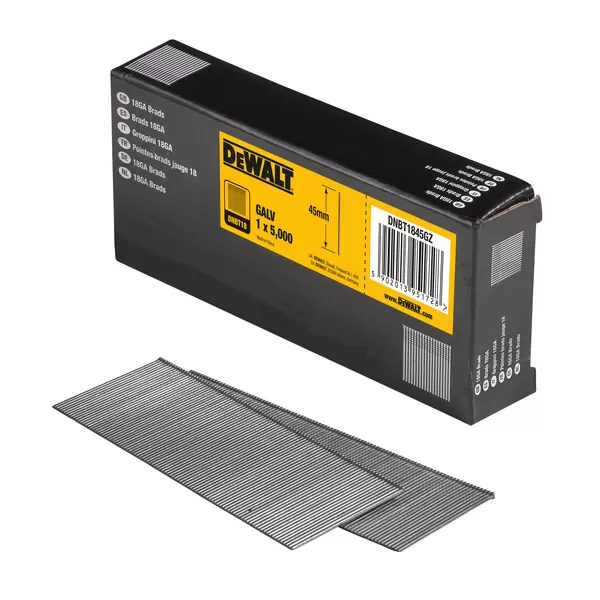 Zinkované hřebíky 1,25 x 45 mm  5000 ks DeWalt pro DCN680