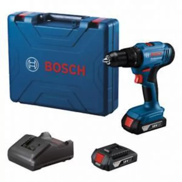 Aku vrtačka s příklepem Bosch GSB 183-LI Professional 2x2,0Ah 06019K9100