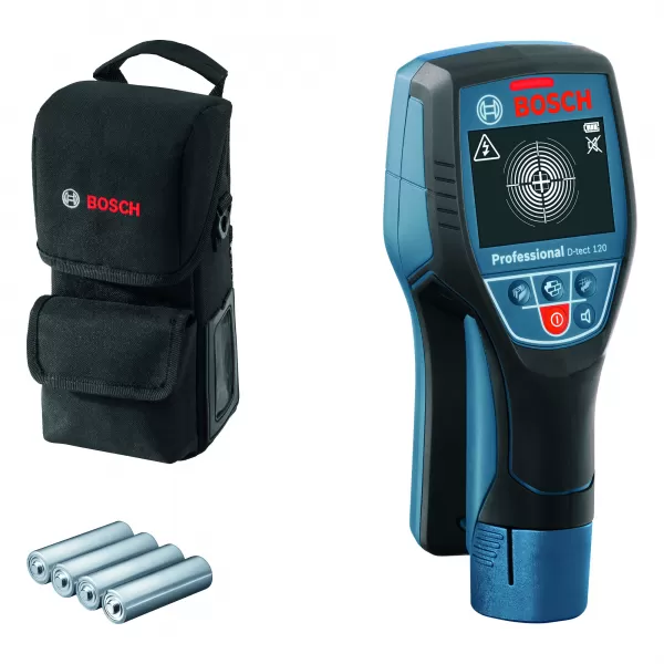 Detektor univerzální Bosch D-Tect 120 Professional EU+AA1+Pouch