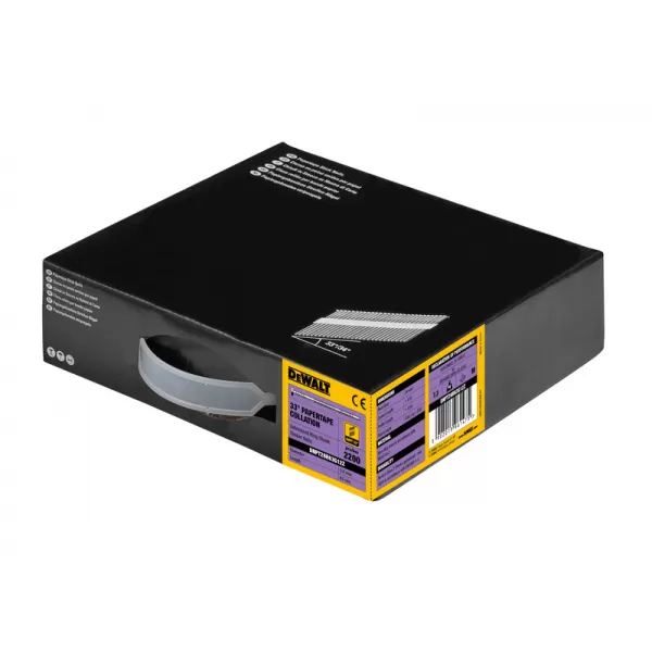 Páskované hřebíky 2,8 x 63 mm konvexní galvan. 2200 ks DeWalt pro DCN690 a DCN692