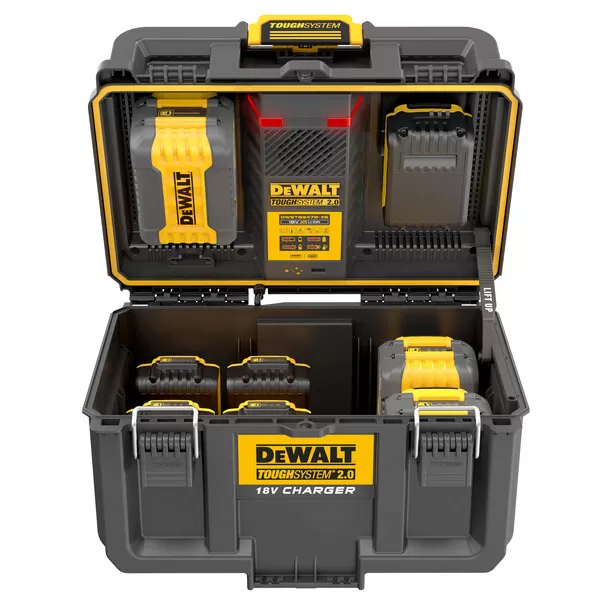 Nabíječka akumulátorů v kufru DeWalt TOUGHSYSTEM DWST83471