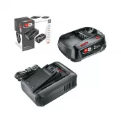 Nabíječka + akumulátor Bosch Starter Set 18V (1 x 2.5Ah + AL 18V-44)