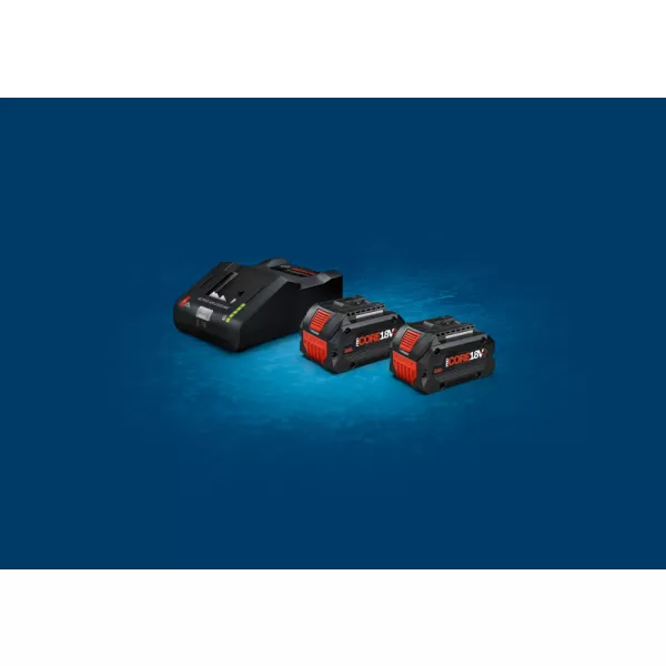 Startovací sada Bosch 2 x 18V + 8,0 PROCORE+,nabíječka GAL18V160 Professional, krabice