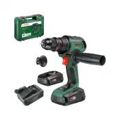Aku vrtačka Bosch AdvancedDrill 18V-80 Quicksnap (2x 2,5 Ah) + AL18V-44 (Set - 3 nástavce)