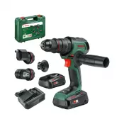 Aku příklepová vrtačka Bosch AdvancedImpact 18V-80 Quicksnap (2x 2,5 Ah) + AL18V-44 (Set - 3 násta