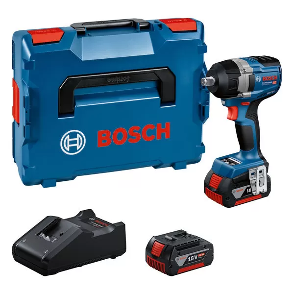 Aku rázový utahovák Bosch GDS 18V-750 C Professional, 2x aku 5,0Ah 06019L9003