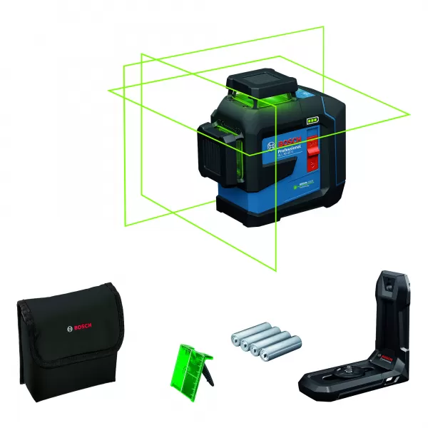 Křížový laser Bosch GLL 80-33 G+LB10 Professional 0601065500