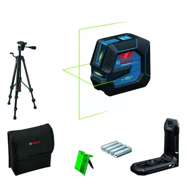 Křížový laser Bosch GLL 20-22 G+LB10+BT150+pouch+TP Professional 0601065601
