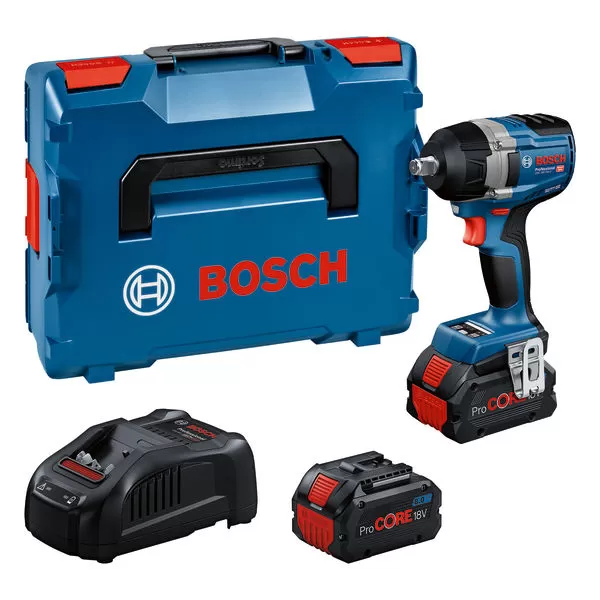 Aku rázový utahovák Bosch GDS 18V-750 C Professional, 2 x aku 8,0Ah 06019L9002