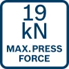 Aku lisovací kleště Bosch GPT 18V-19 Professional solo