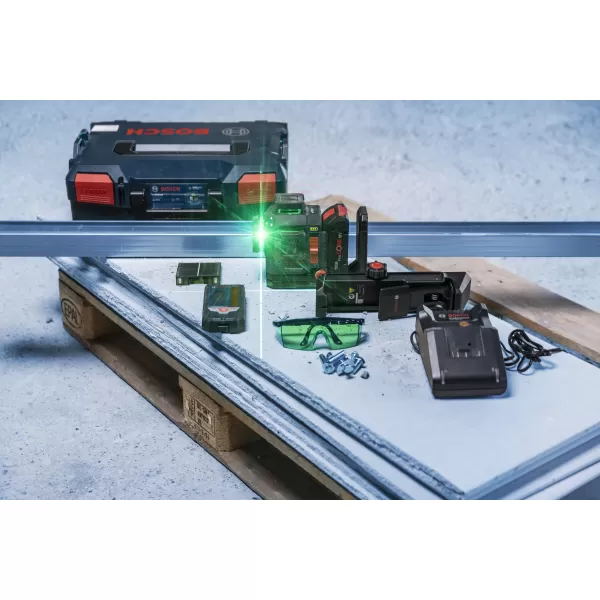 Křížový laser Bosch GLL 18V-120-33 CG+DK20+Lboxx+TP Professional 0601065101
