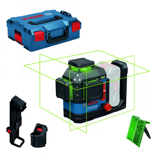 Křížový laser Bosch GLL 18V-120-33 CG+DK20+Lboxx+TP Professional 0601065101