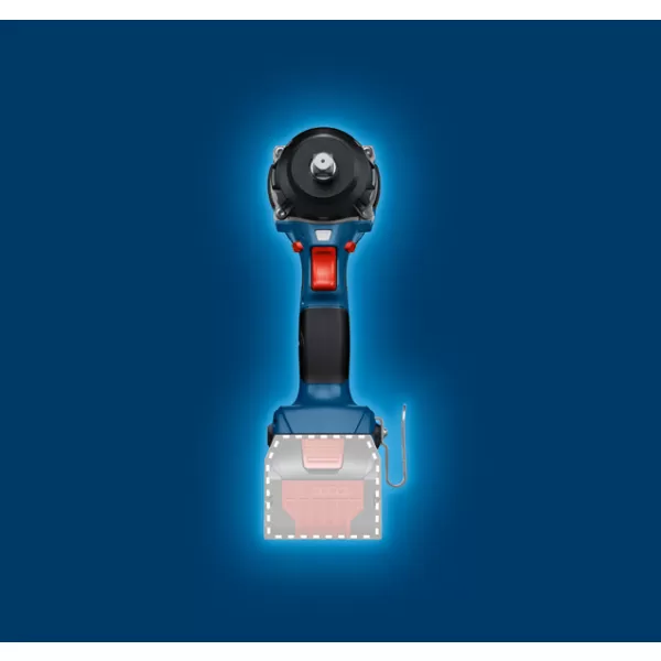 Aku rázový utahovák Bosch GDS 18V-750 C Professional, 2 x aku 8,0Ah 06019L9002