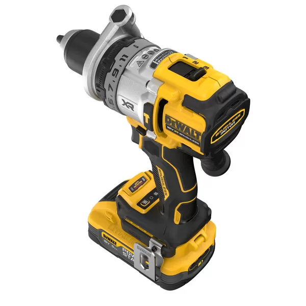 Aku vrtačka s příklepem DeWalt DCD1007H2T, 18V, 2x 5,0Ah POWERSTACK