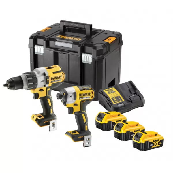 Aku sada nářadí DeWalt DCK276P3T 18V, 3 x aku 5,0Ah