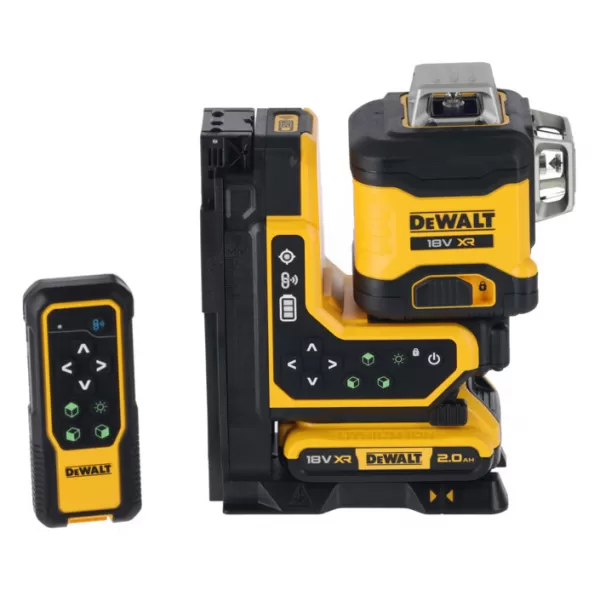 Aku rotační laser DeWalt DCLE34035D1, 18V, 1x2,0Ah