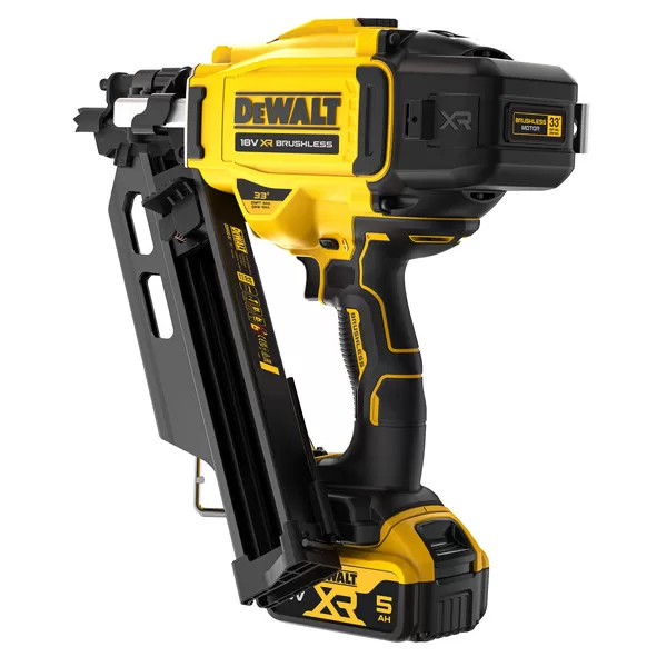 Aku hřebíkovačka DeWalt DCN930P2, 18V, 2x5,0Ah