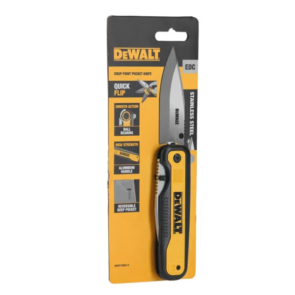 Kapesní sklápěcí nůž DeWalt DWHT10993-0 82 mm