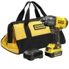Aku bezuhlíkový rázový utahovák Stanley FATMAX® SFMCF940M1, V20, 2x 4.0 Ah 18 V