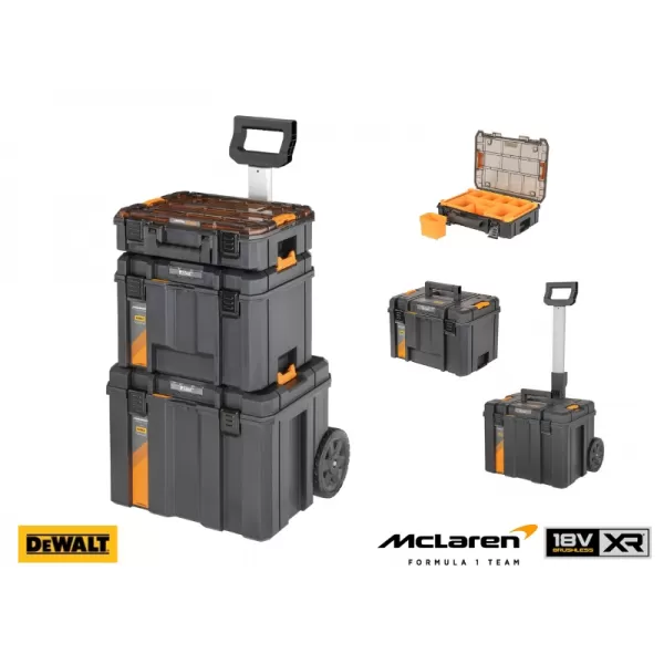 Sestava Tstak kufrů DeWalt McLaren DWST60452-1
