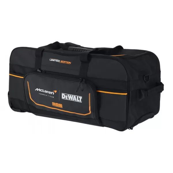 Sportovní taška na nářadí DeWalt McLaren DWST83522-9, 28" s výsuvnou rukojetí a kolečky