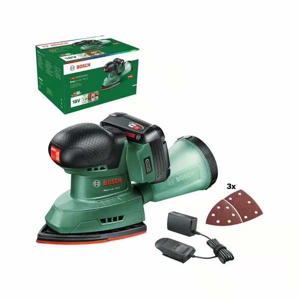 Aku vibrační bruska Bosch EasySander 18V-8, 1x2,0Ah